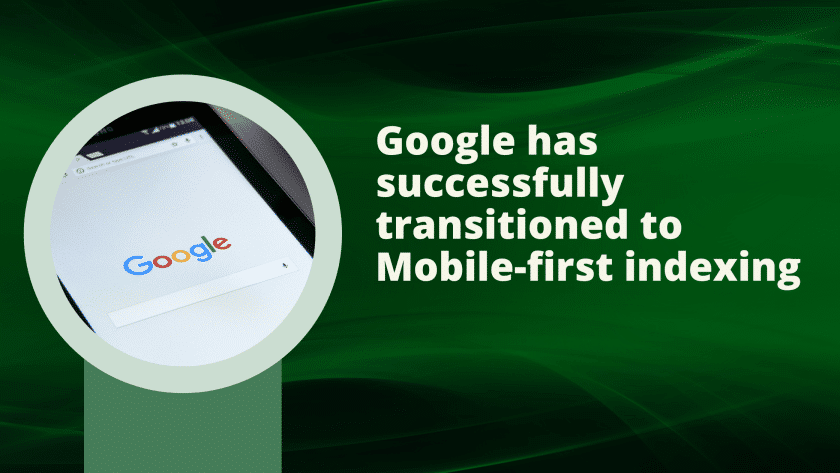 Google's mobile-first indexing