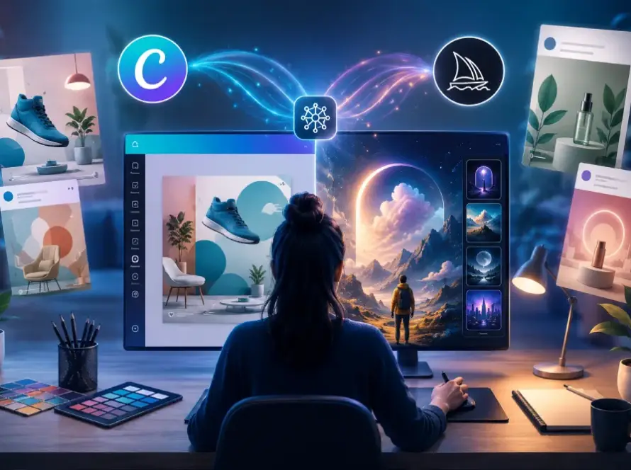 canva-midjourney-ai-ads-service