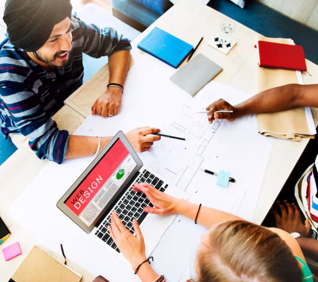 custom website design